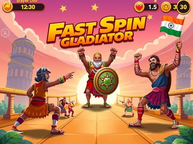 Fast Spin Gladiator Gameplay Screenshot